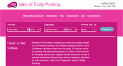 Desktop Screenshot of islesofscillyparking.co.uk